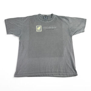 Vintage Colorado Shirt Adult EXTRA LARGE Gray Moose Fade Outdoor Pigment 90s
